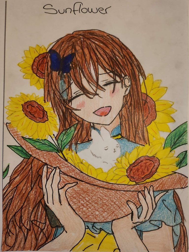 Sunflower by D4rkN1ghtFury