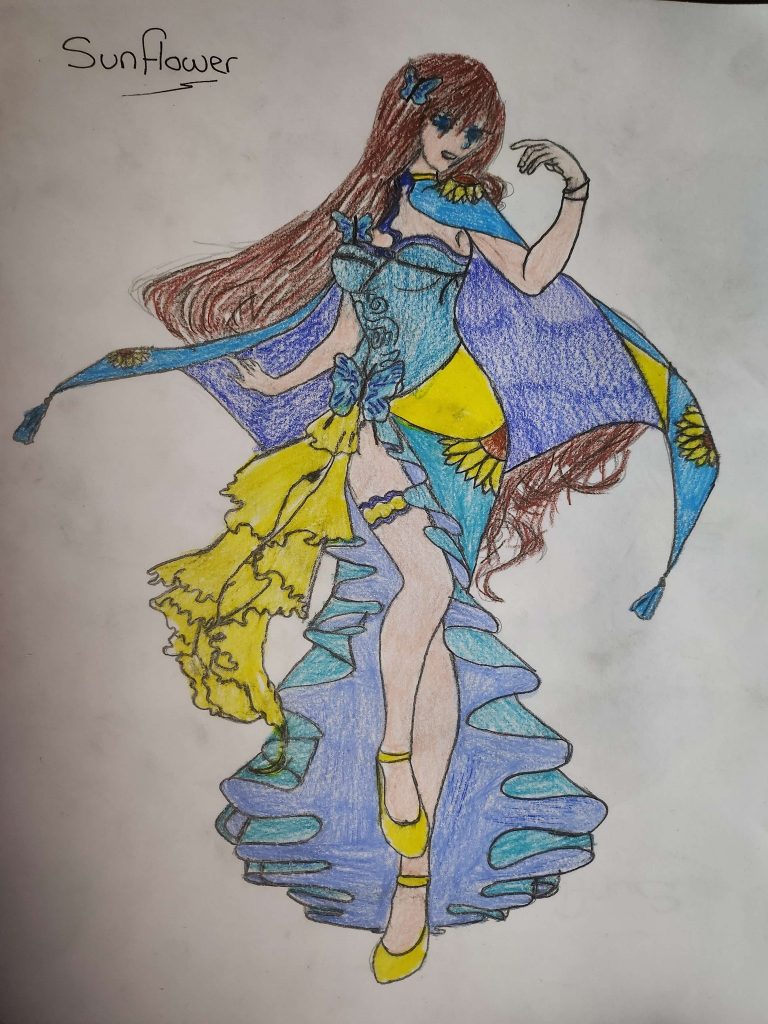 Sunflower by D4rkN1ghtFury