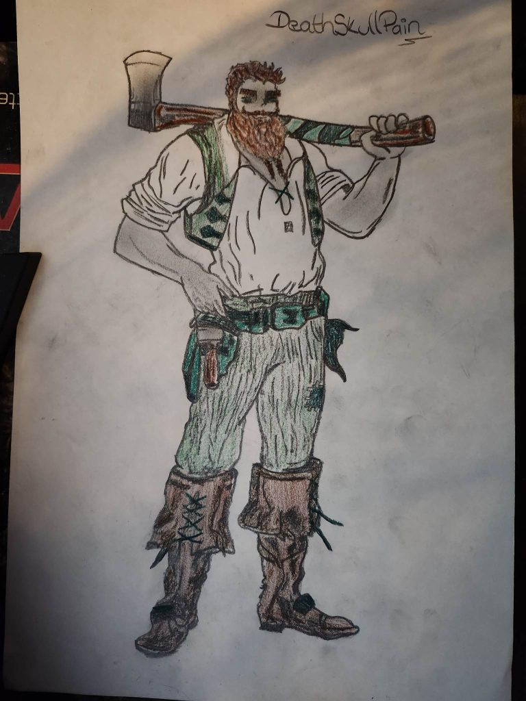 DeathSkullPain by D4rkN1ghtFury